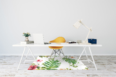 Tapete escritório Folhas e flores