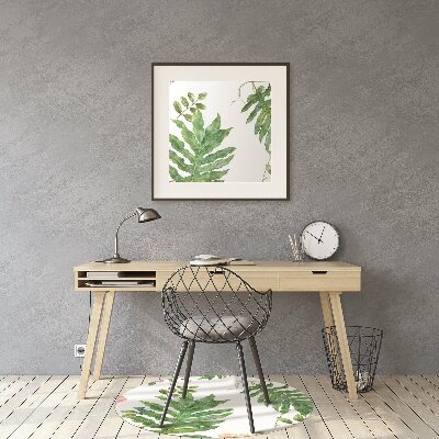 Tapete escritório Folhas e flores