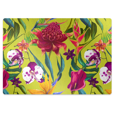Tapete para cadeira de escritório Jardim Pintado