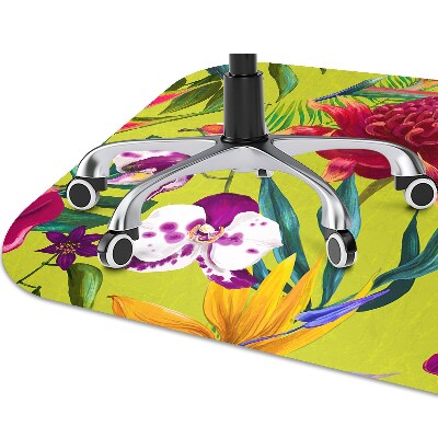 Tapete para cadeira de escritório Jardim Pintado