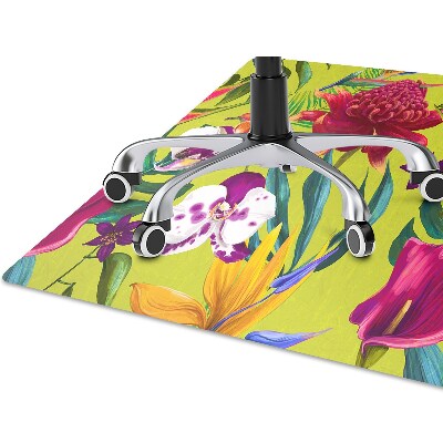 Tapete para cadeira de escritório Jardim Pintado