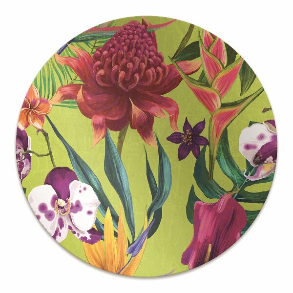 Tapete para cadeira de escritório Jardim Pintado