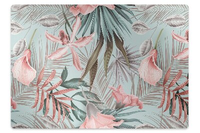 Tapete escritório Flores em tons pastel