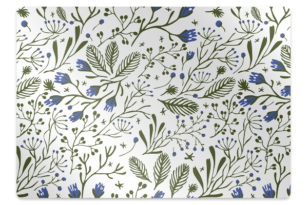 Tapete para escritório Flores