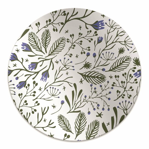 Tapete para escritório Flores