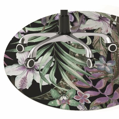 Tapete para escritório Flores de palmeira