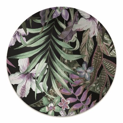 Tapete para escritório Flores de palmeira