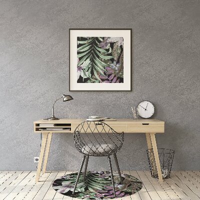 Tapete para escritório Flores de palmeira