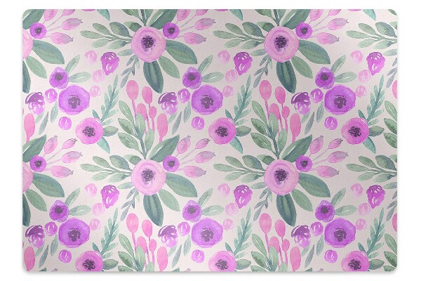 Tapete para escritório Padrão floral