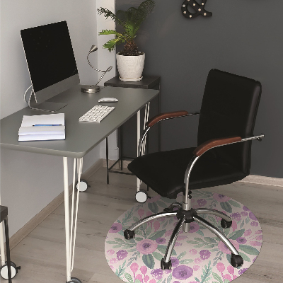 Tapete para escritório Padrão floral