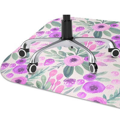 Tapete para escritório Padrão floral