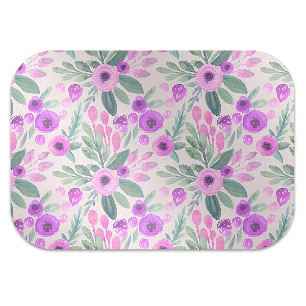 Tapete para escritório Padrão floral