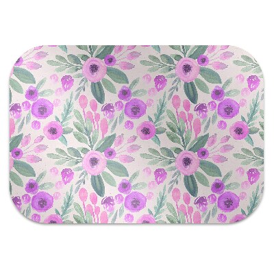Tapete para escritório Padrão floral