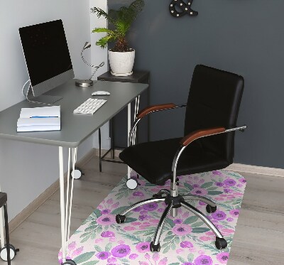 Tapete para escritório Padrão floral