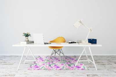 Tapete para escritório Padrão floral