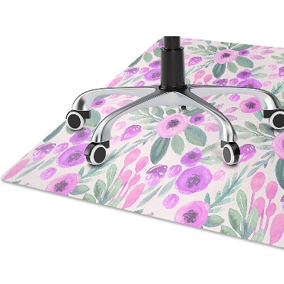 Tapete para escritório Padrão floral