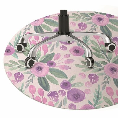 Tapete para escritório Padrão floral