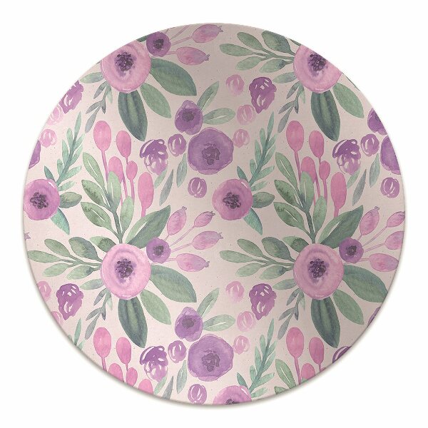 Tapete para escritório Padrão floral