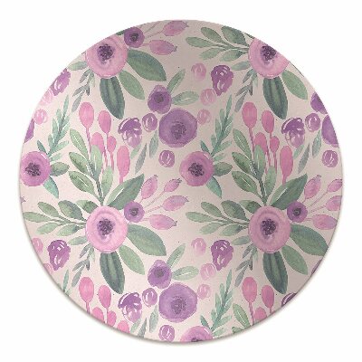 Tapete para escritório Padrão floral