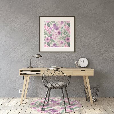 Tapete para escritório Padrão floral