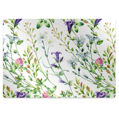 Tapete para escritório Flores silvestres