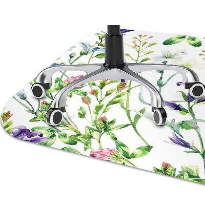 Tapete para escritório Flores silvestres