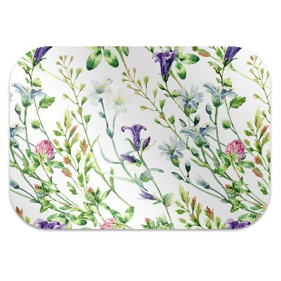 Tapete para escritório Flores silvestres