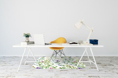 Tapete para escritório Flores silvestres