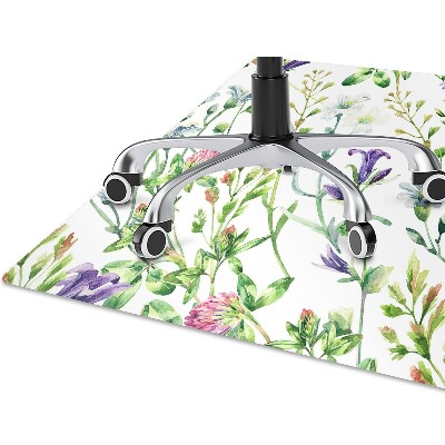 Tapete para escritório Flores silvestres