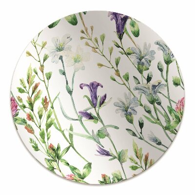 Tapete para escritório Flores silvestres