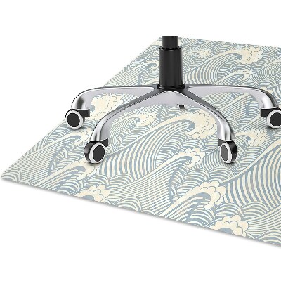 Tapete para cadeira de escritório Ondas do oceano