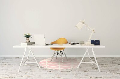 Tapete para cadeira de escritório Vetores rosa
