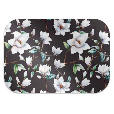 Tapete para escritório Flores pintadas