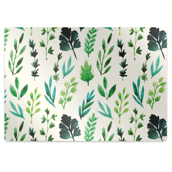 Tapete para cadeira de escritório Flores silvestres