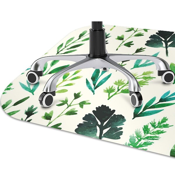 Tapete para cadeira de escritório Flores silvestres