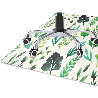 Tapete para cadeira de escritório Flores silvestres
