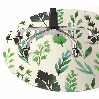 Tapete para cadeira de escritório Flores silvestres