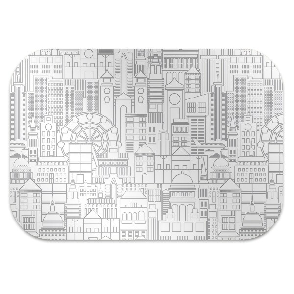 Tapete para escritório Cidade esboçada