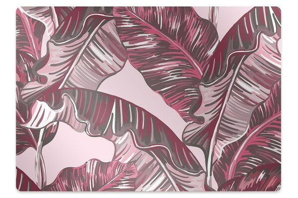 Tapete para escritório Palmeira rosa
