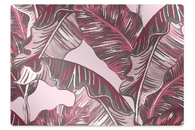 Tapete para escritório Palmeira rosa