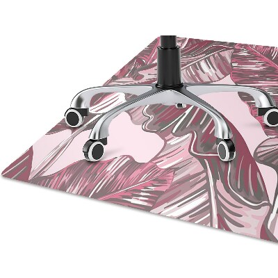 Tapete para escritório Palmeira rosa