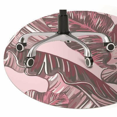 Tapete para escritório Palmeira rosa