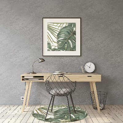 Tapete para cadeira de escritório Plantas exóticas