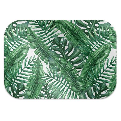 Tapete para cadeira de escritório Folha de Monstera