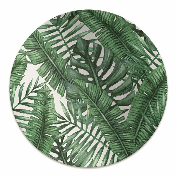 Tapete para cadeira de escritório Folha de Monstera