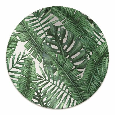 Tapete para cadeira de escritório Folha de Monstera