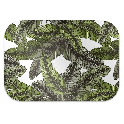Tapete para cadeira de escritório Folhas da Selva
