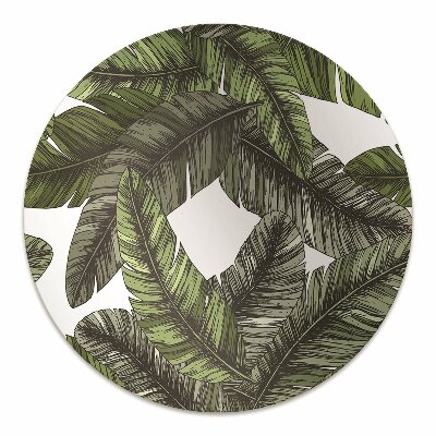 Tapete para cadeira de escritório Folhas da Selva