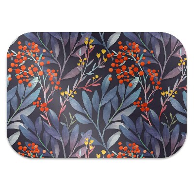 Tapete para cadeira de escritório Imagem de flores
