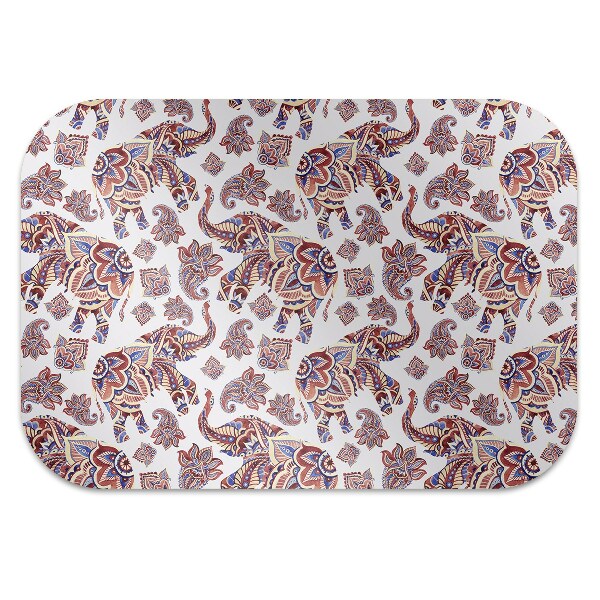 Tapete para cadeira de escritório Elefante Paisley